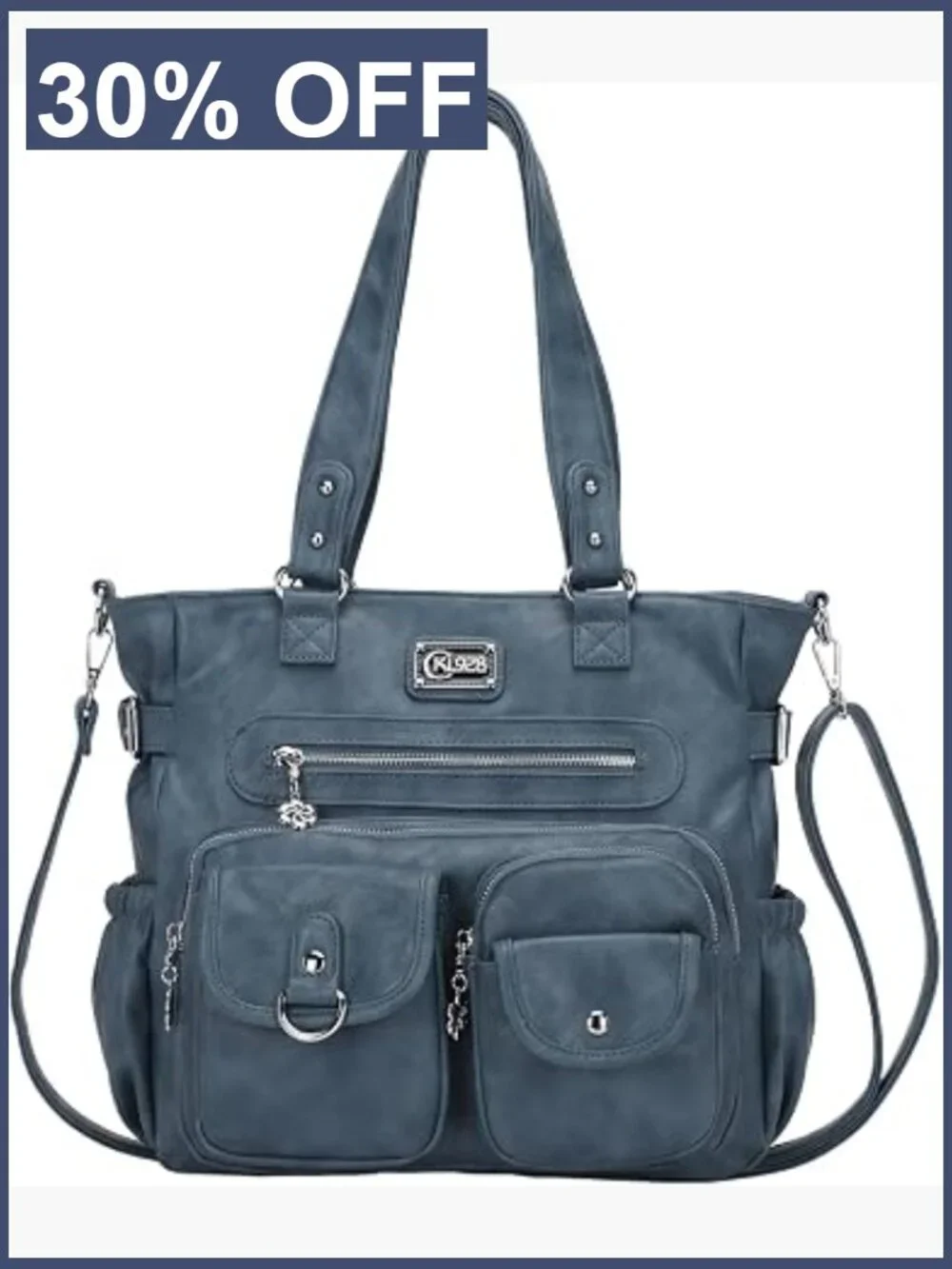 Large Vegan Leather Hobo Bag Women Shoulder Tote Handbags Stylish Purse